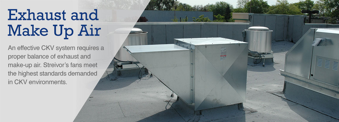 Exhaust and Make-Up Air Fans