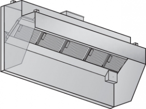 LPSD-hood Low Proximity Shelf Design (LPSD) CKV Hood
