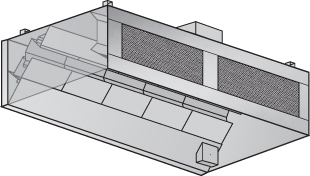 WCFS-hood Hood with Make Up Plenum