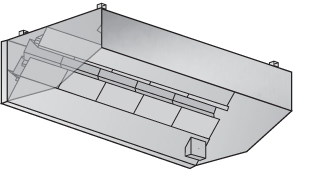 WCLC-hood Grease Extractors in Type I Hood