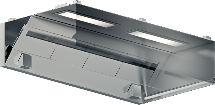 type1-canopy-single-filter-bank Type I Canopy Single Filter Bank Commercial Kitchen Ventilation Hood