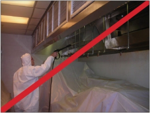 SWWUV-cleaning-non Self-Cleaning Commercial Kitchen Hood